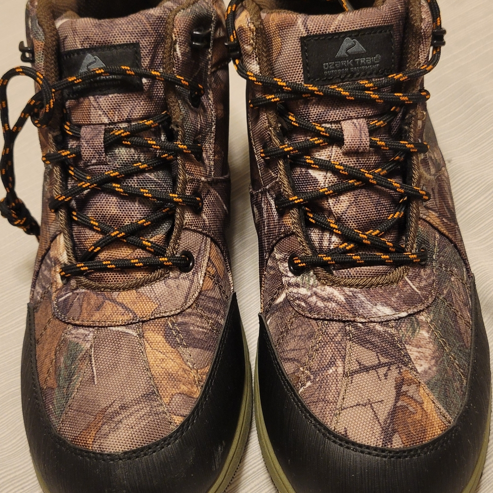 Ozark Trail Men's Brown Camouflage Boots